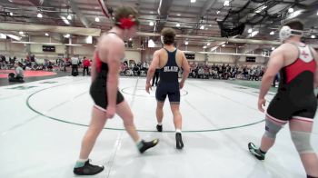 215 lbs Rr Rnd 1 - Bryson Smith, St. Christopher's School vs Cael Mielnik, Blair Academy