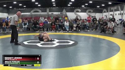 75 lbs Placement Matches (8 Team) - Bruce Fowler, Olympia/Demolition vs Bennett Jenkins, Refuse To Lose