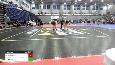 71-77 lbs Rr Rnd 5 - Emalea Campbell, Springdale Youth Wrestling Club vs Reese Ford, Arkansas