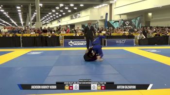 Jackson Harvey Kisor vs Artem Gazaryan 2026 IBJJF Jiu-Jitsu CON International