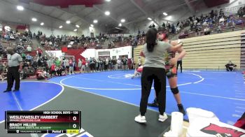 126 lbs Champ. Round 2 - WesleyWesley Harbert, Dragon Wrestling Club vs Brady Miller, Contenders Wrestling Acadamy