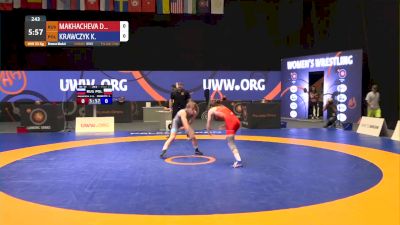 53 kg Bronze - Milana Dadasheva, RUS vs Katarzyna Krawczyk, POL