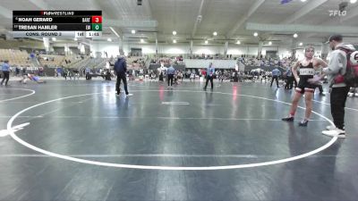 135 lbs Cons. Round 3 - Noah Gerard, GroundZero vs Tresan Hamler, E3 Wrestling
