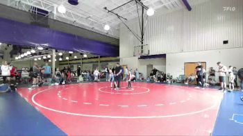 49 lbs Rr Rnd 3 - Hunter Tafs, The Colosseum Training Center vs Kai Kingfisher, The Storm Wrestling Center