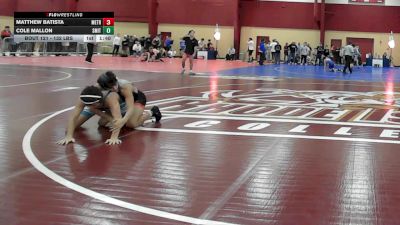 132 lbs Round Of 16 - Matthew Batista, Metro West United vs Cole Mallon, Smittys Barn