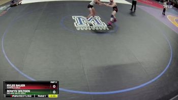 3rd Place Match - Rylee Bauer, Norfolk Girls vs Rowyn Wiltgen, Millard South Girls