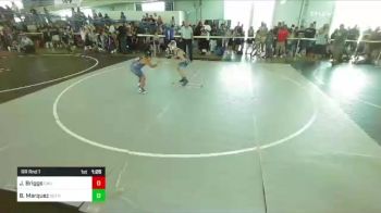 113 lbs Rr Rnd 1 - Jessiah Briggs, California Grapplers vs Ben Marquez, Dethrone