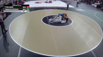 Champ. Round 1 - Madalyn Pistulka, West Holt Girls vs Tyra Lewis, Ogallala Girls