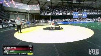 1A 126 lbs Cons. Round 2 - Landon Ramos, Castle Rock vs Logan Allen, Freeman