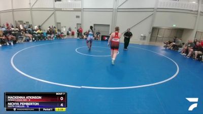 200 lbs Round 3 (6 Team) - Mackenna Atkinson, Pennsylvania Red vs Nichya Pemberton, South Carolina
