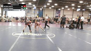 100 lbs Rr Rnd 3 - Jayden Crotty, Indiana Outlaws Purple vs Kaitlin Turner, 5forty Lady Brawlers