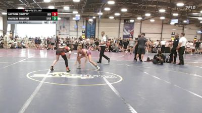100 lbs Rr Rnd 3 - Jayden Crotty, Indiana Outlaws Purple vs Kaitlin Turner, 5forty Lady Brawlers