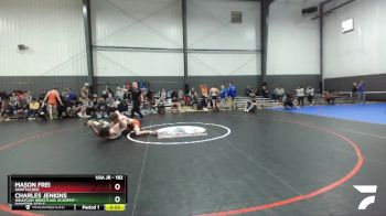 182 lbs Cons. Semi - Mason Frei, Unattached vs Charles Jenkins, Whatcom Wrestling Academy - Hamster-Style