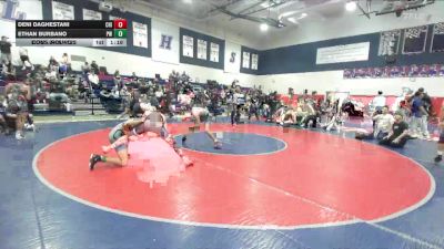 122 lbs Cons. Round 5 - Deni Daghestani, Chino vs Ethan Burbano, Pounders WC