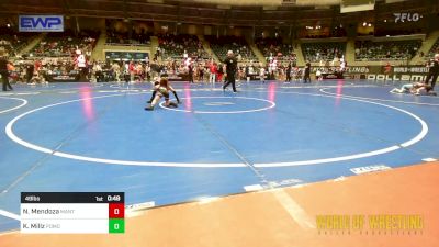 49 lbs Final - Nixon Mendoza, MANTANONA-TC vs Kaleb Millz, Pomona Elite