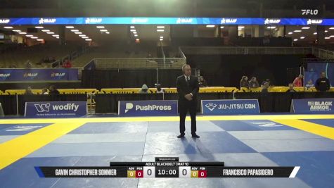 Gavin Christopher Sonnier vs Francisco Papasidero 2026 Pan Jiu Jitsu IBJJF Championship