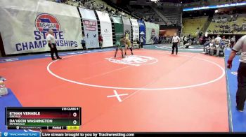 215 Class 4 lbs Cons. Round 1 - Da`veon Washington, Pattonville vs Ethan Venable, Oakville