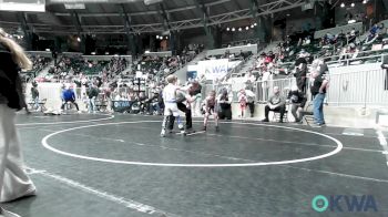67 lbs Round Of 16 - Brooks Clay, Skiatook Youth Wrestling vs Zachary Montgomery, Berryhill Wrestling Club