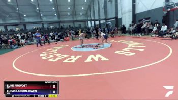83 lbs Round 1 - Luke Provost, OR vs Lucas Larson-Owen, WA