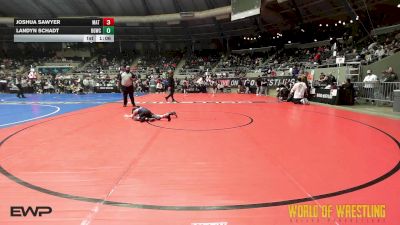 64 lbs Round Of 16 - Joshua Sawyer, Mat Demon Wrestling Club vs Landyn Schadt, Big Game Wrestling Club