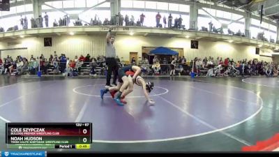 67 lbs Cons. Round 2 - Cole Szypczak, Bulldog Premier Wrestling Club vs Noah Hudson, Terre Haute Northside Wrestling Club