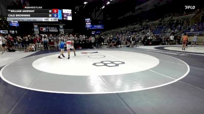 120 lbs Champ. Rd Of 128 - William Jakeway, SC vs Cale Browning, OK