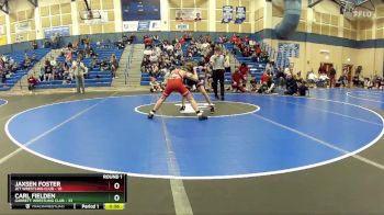 90 lbs Round 1 (8 Team) - Carl Fielden, Garrett Wrestling Club vs Jaxsen Foster, Jet Wrestling Club