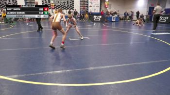 90 lbs Consy 5 - Billy Smith, Greensburg Salem vs Landon Owens, Team Donahoe