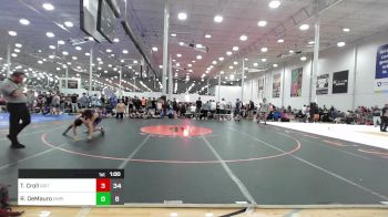 147 lbs Rr Rnd 1 - Trent Croll, Grit Mat Club vs Robert DeMauro, Empire Wrestling Academy Gold