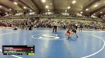 85 lbs Semifinal - Max Lindquist, Wentzville Wrestling Federation-AAA vs Tyler Bell, Greater Heights Wrestling-AAA
