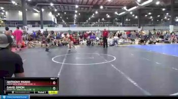 126 lbs Round 4 (6 Team) - David Simon, RIVER CITY WRESTLING CLUB vs Anthony Pardo, GREAT NECK WRESTLING CLUB