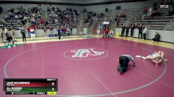 126 lbs Champ. Round 1 - Jace McCormick, Tell City vs Eli Rogers, South Spencer