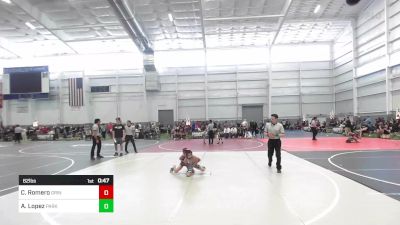 62 lbs Round Of 16 - Caleb Romero, Grindhouse WC vs Ashton Lopez, Parker Invictus WC