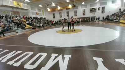 120 lbs Quarterfinal - Tryan Rieder, Wind River vs Bronson Hubbard, Kemmerer