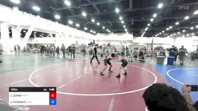 90 lbs 3rd Place - John Caven, Havre WC vs Jason Hubbard, Ganado WC