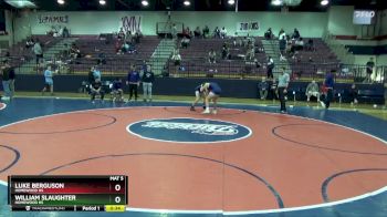 157 lbs Consolation Bracket - Luke Berguson, Homewood Hs vs William Slaughter, Homewood Hs