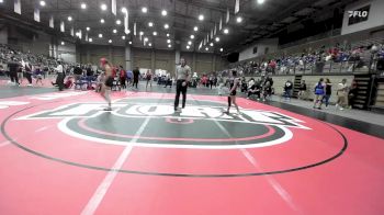 100 lbs Champ. Round 3 - Hannah Stephenson, Sand Springs vs Skylar Bain, Seckman