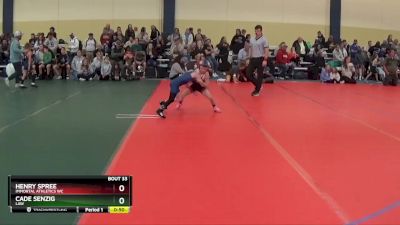 55 lbs Quarterfinal - Cade Senzig, LAW vs Henry Spree, Immortal Athletics WC