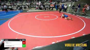 64 lbs Consi Of 16 #2 - Tyton Ray, Prodigy Wrestling vs Jasper Coleman, Highlander Youth Wrestling