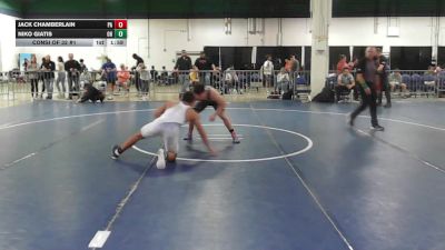 165 lbs Consi Of 32 #1 - Jack Chamberlain, PA vs Niko Giatis, OH