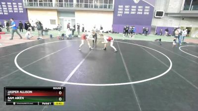 137-143 lbs Round 1 - Jasper Allison, KS vs Sam Aiken, WA