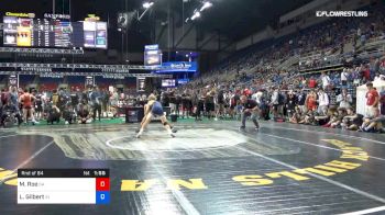 120 lbs Rnd Of 64 - Michael Roe, Georgia vs Lane Gilbert, Indiana