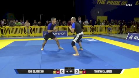 Timothy Calabrese vs John Del Vecchio 2025 Pan IBJJF Jiu-Jitsu No-Gi Championship