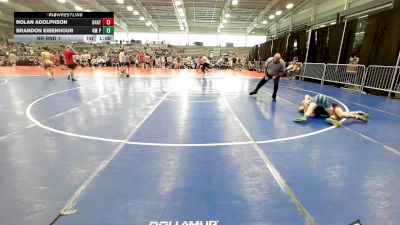 106 lbs Rr Rnd 1 - Nolan Adolphson, 84 Athletes Black vs Brandon Eisenhour, 4M Power