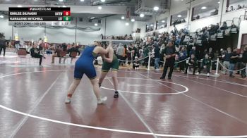 165 lbs Semifinal - Emilee Silvagni, Gateway vs Karalene Mitchell, South Shore