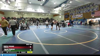 285 lbs Cons. Round 2 - Keith Young, Santa Fe vs Tibor Farkas, Citrus Valley