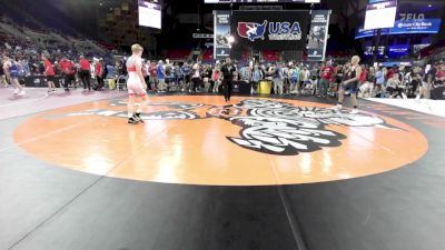 126 lbs Rnd Of 128 - Aidan Larson, OR vs Kale Livingston, OK