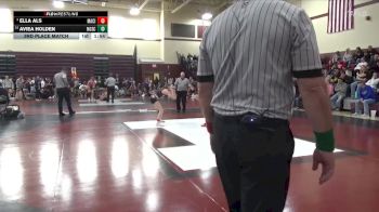 115 lbs 3rd Place Match - Aviea Holden, North Scott vs Ella Als, Mason City