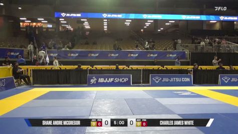 Charles James White vs Shane Andre McGregor 2026 Pan Jiu Jitsu IBJJF Championship