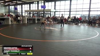 B-13 lbs 5th Place Match - Grayden Gattas, Hawkeye Wrestling Academy vs Parker Youngblut, DC Elite